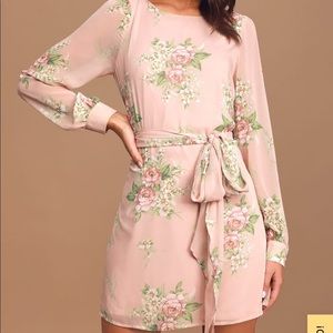 LULU’S mini floral dress